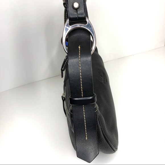 Dooney & Burke all weather leather black purse EUC - Picture 5 of 16